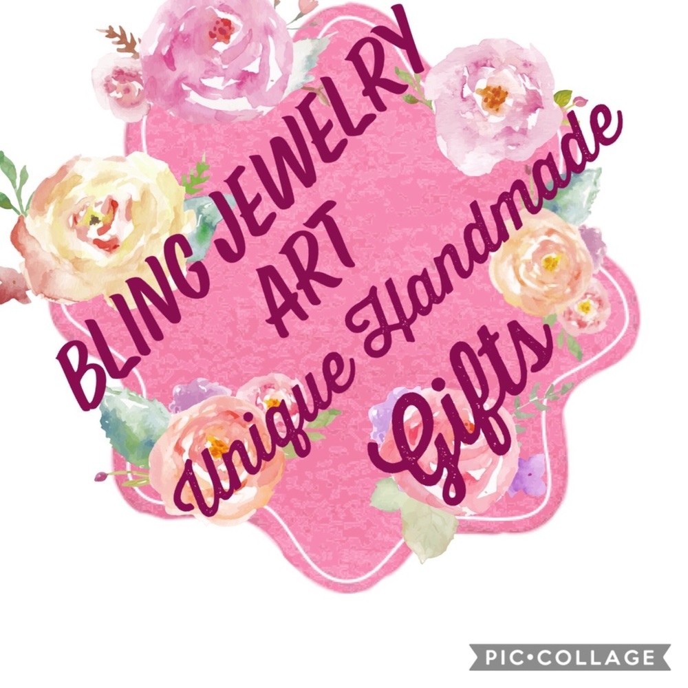 BLING JEWELRY ART PICTURES  MAKES OOAK GIFT 💝